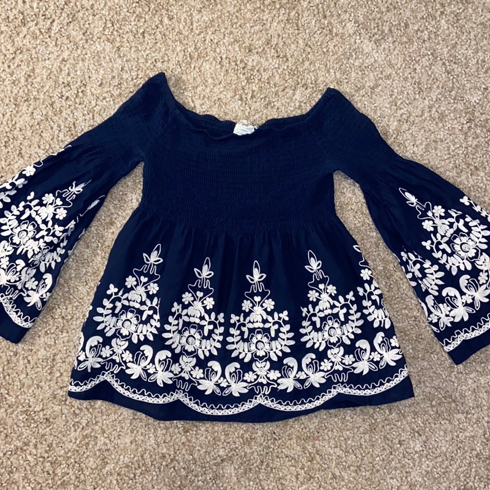 Flying Tomato Bell Sleeve Blouse